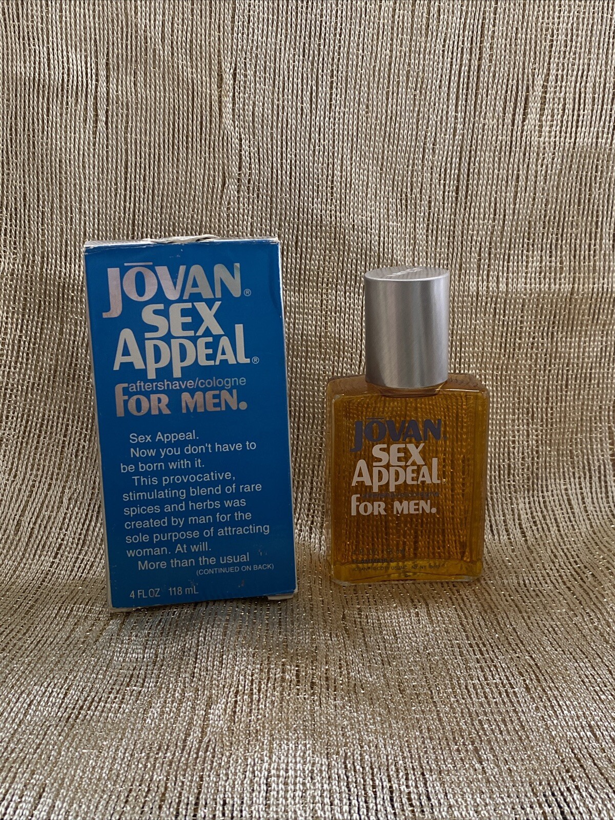 Jovan Sex Appeal 4oz Men's Aftershave 35017009418 eBay