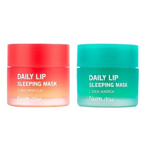 [Farmstay] Daily Lip Sleeping Mask Red Propolis / Cica Madeca 20g - Picture 1 of 12