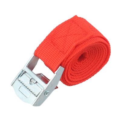 25mm*1M Zurrgurt MIT/Schnalle Schnellverschluss Für Cargo Tie Down Gepäcktasche