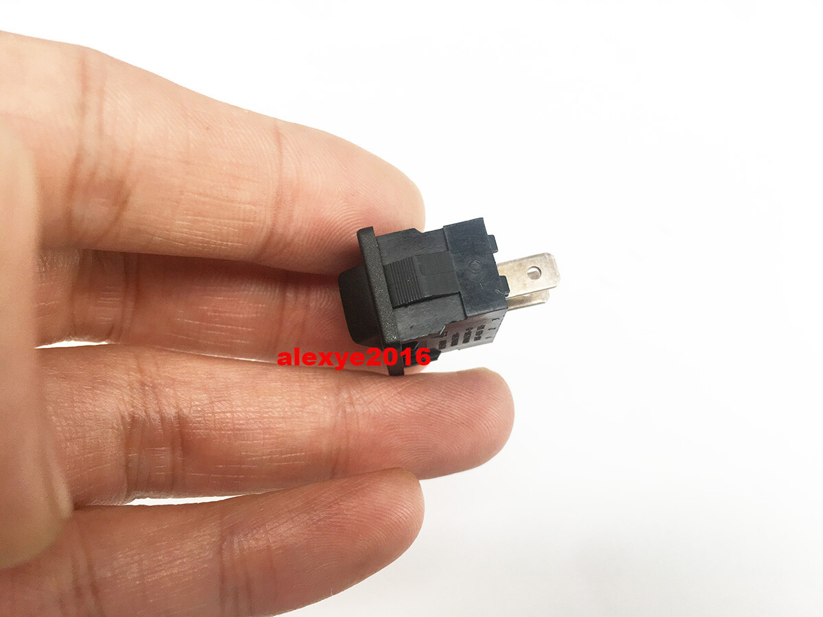 DEFODN DRT-1215 Rocker Switch 2 Pins 10A 250VAC 15A 125VAC 2