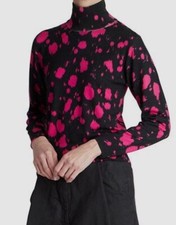 $775 Dries Van Noten Womens Black Nedal Dalma...