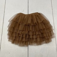 Colorful Childhood Brown A-Line Tutu Skirt Baby Girls Size 5T NEW