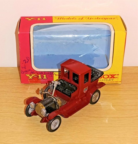 Matchbox MODELS OF YESTERYEAR Y11-2 iss. 1 1912 PACKARD LANDAULET cntr separated - Picture 3 of 12