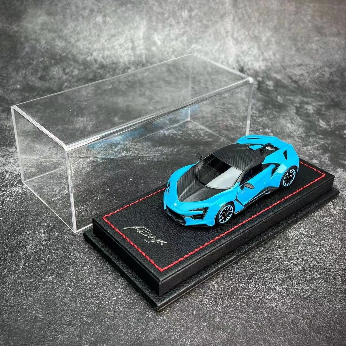 Buonarte 1/43 W Motors Fenyr Supersport car model Metallic Blue | eBay