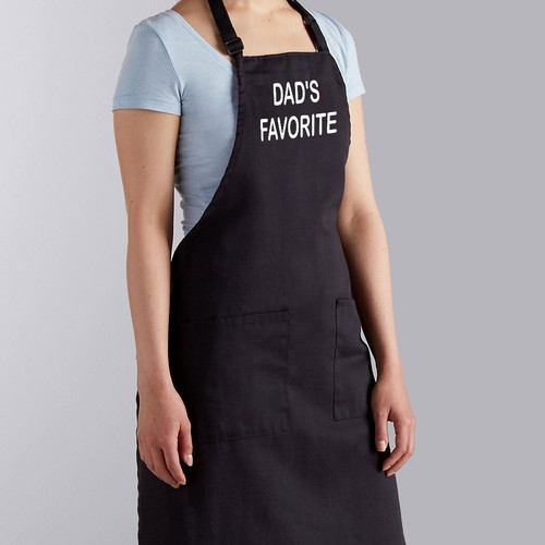 Funny Sibling Dad's Favorite gift Apron Cook Grill BBQ Fathers Day for Dad Papa - Picture 6 of 6