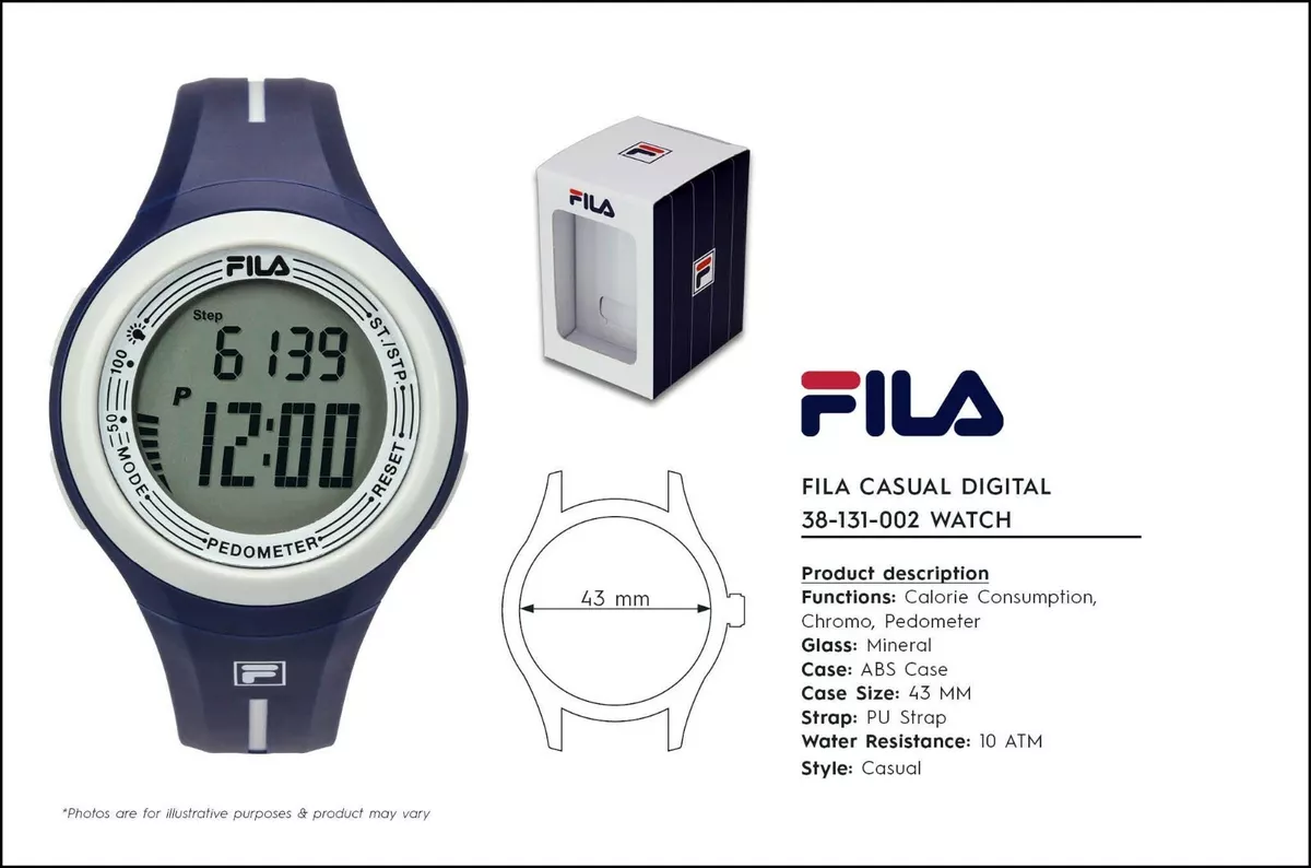 Fila watch digital cheap
