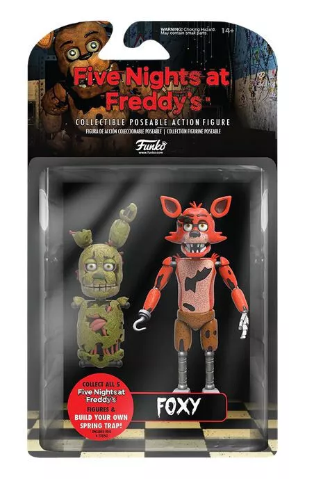 Funko Five Nights At Freddy's Foxy Action Figure & Spring Trap's