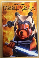 Do You Pooh Ahsoka Star Wars Homage Trade Dress Variant Cover by Marat Mychaels comic cover