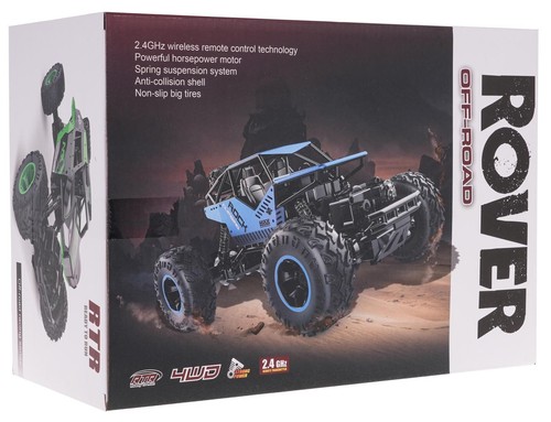 METALL 1:16 AUTO Crawler ROVER ferngesteuert Fernbedienung Geländewagen akku Lad - Bild 7 von 7