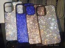 Bling Diamond Case For iPhone 11 12 13 14 Pro Max XR XS With Swarovski Elements