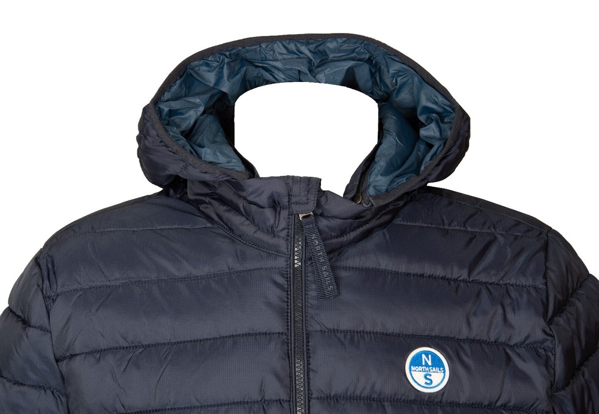 NORTH SAILS down jacket men's jacket with detachable hood with zip