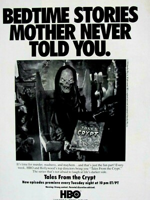 Tales From The Crypt Stories Mother Never Told VTG HBO 1990