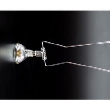 Strahler für Seilsystem 12V Kurzstab + Lampenhalter Seilklotz , Seilleuchte 29cm