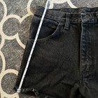 Rustler Black Cutoff Denim Shorts ~SZ 30~ Mid Rise Vintage — photo 2