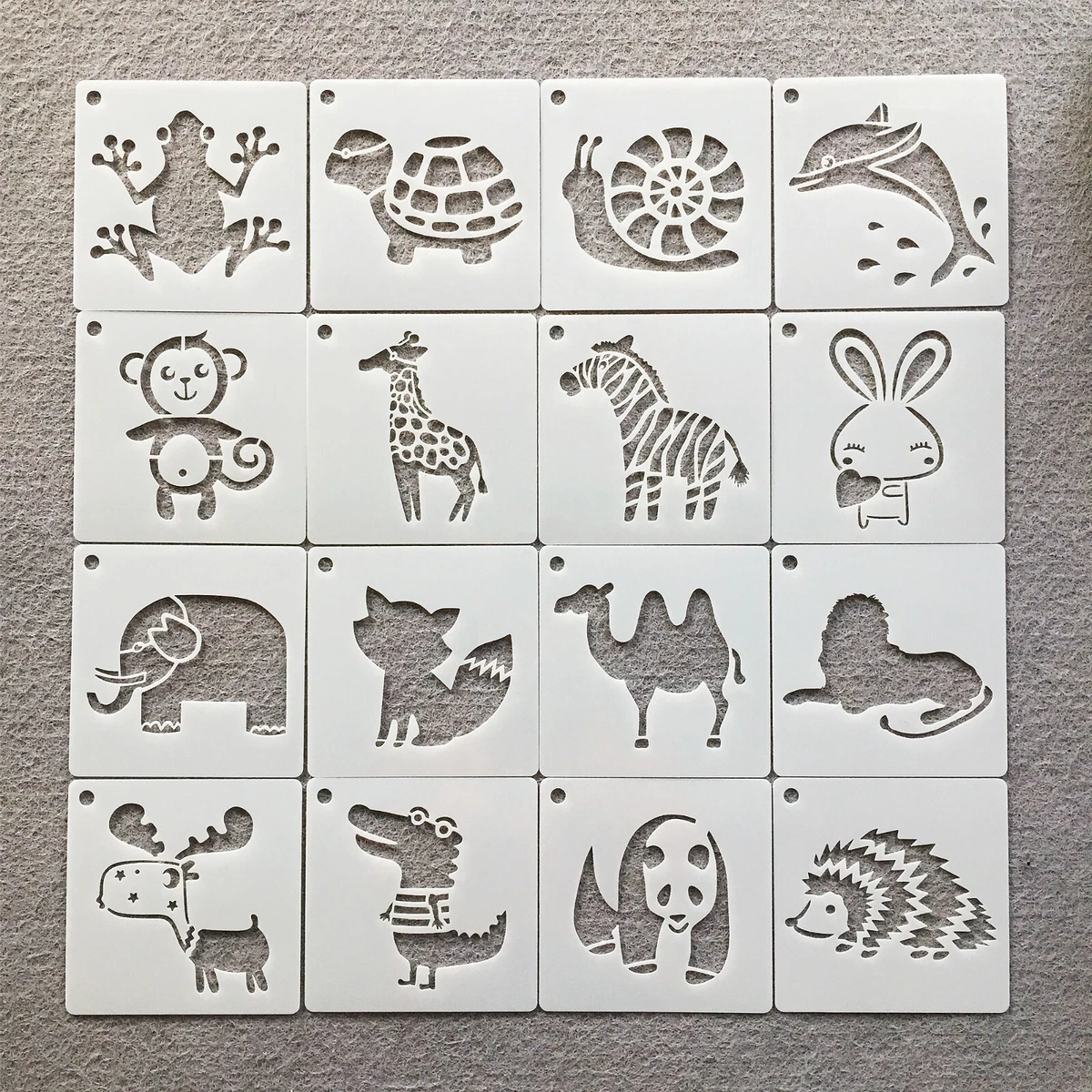 Stencils Of Animals