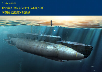 Merit 1/35 63504 British X-Craft Submarine