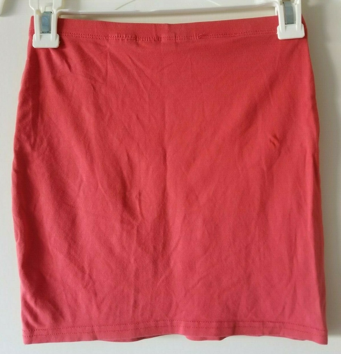 Divided by H & M Basic Solid Pink/Orange Tight St… - image 6