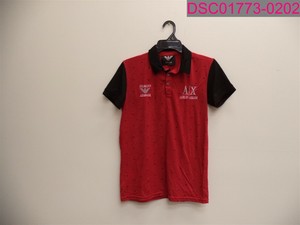 armani red polo shirt