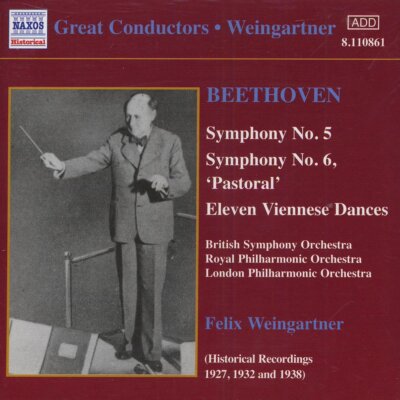 Beethoven: Symphony No.5 / Symphony No. 6 / Eleven Viennese Dances Audio CD NEW