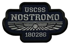 USCSS Nostromo Costume Prop Alien Movie Patch Iron on Sew on -NP4 