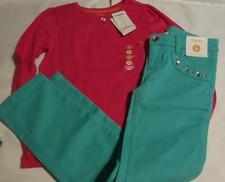 Gymboree Color Happy Size 6 Shirt Adjustable Waist Pants Outfitt NWT