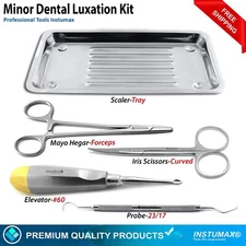 Minor Dental Luxation Kit Extraction Elevator Veterinary Oral Tooth Removal Set