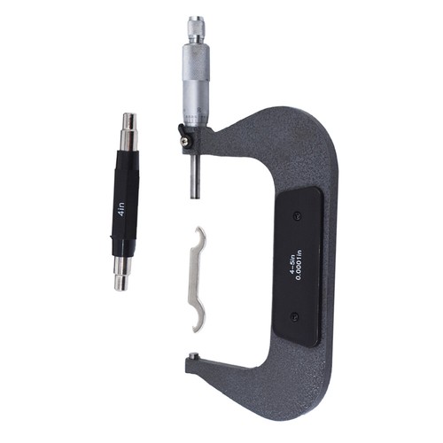 4-5" .0001" Carbide Tipped Precision Micrometer Outside Micrometer - Picture 7 of 18