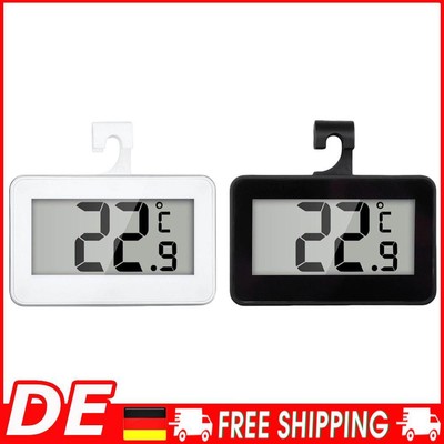 Digital Freezer Thermometer Large LCD Display Digital Refrigerator Thermometer