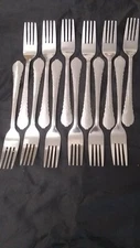 48 Dinner FORKS Lot of 48 Stainless Steel 8 " long 1 " Wide Restaurant