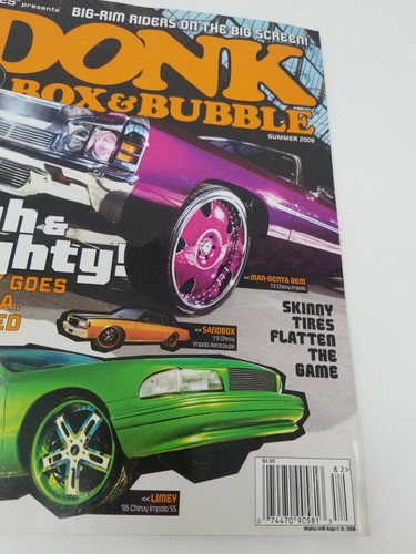 Donk Box & Bubble Magazine Summer 2008 Issue RIDES RARE see pictures/read all - Picture 2 of 10