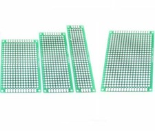 1/5PCS Double Side Prototype PCB Bread board Tinned Universal 2x8cm - 9x15cm