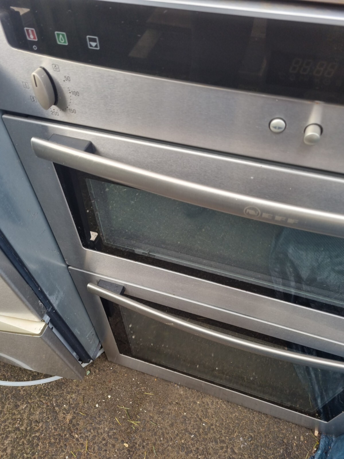 Neff Double Oven HBBAP607 COMPLETE TOP OVEN/ GRILL DOOR eBay