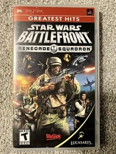 Star Wars Battlefront Renegade Squadron CIB Complete PSP Tested