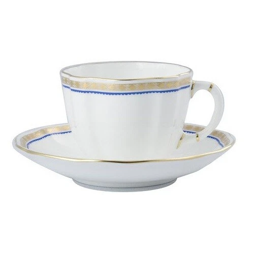 Royal Crown Derby Carlton Tea Cup and Saucer - Thumbnail 2