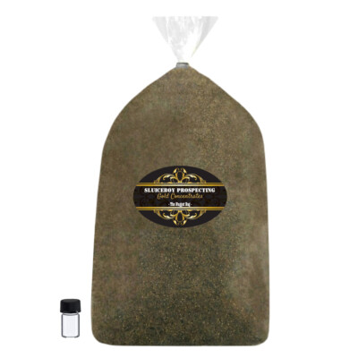 Gold Paydirt with Nuggets! 5LB Bag +Free Vial-Guaranteed Gold! Panning Sluiceboy