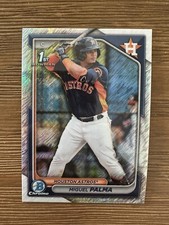 2024 Bowman Chrome Miguel Palma 1st Bowman Shimmer Refractor #BCP-166
