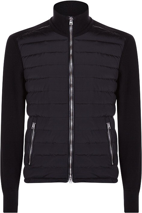 TOM FORD James Bond Spectre Black Quilted Down Bomber Jacket Size