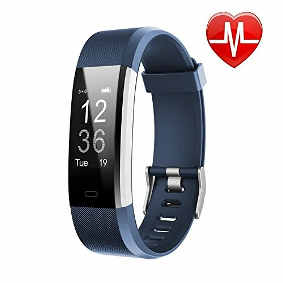 Fitness Tracker HR, Activity Tracker Watch with Heart Rate Monitor, Waterproof
Opens in a new window