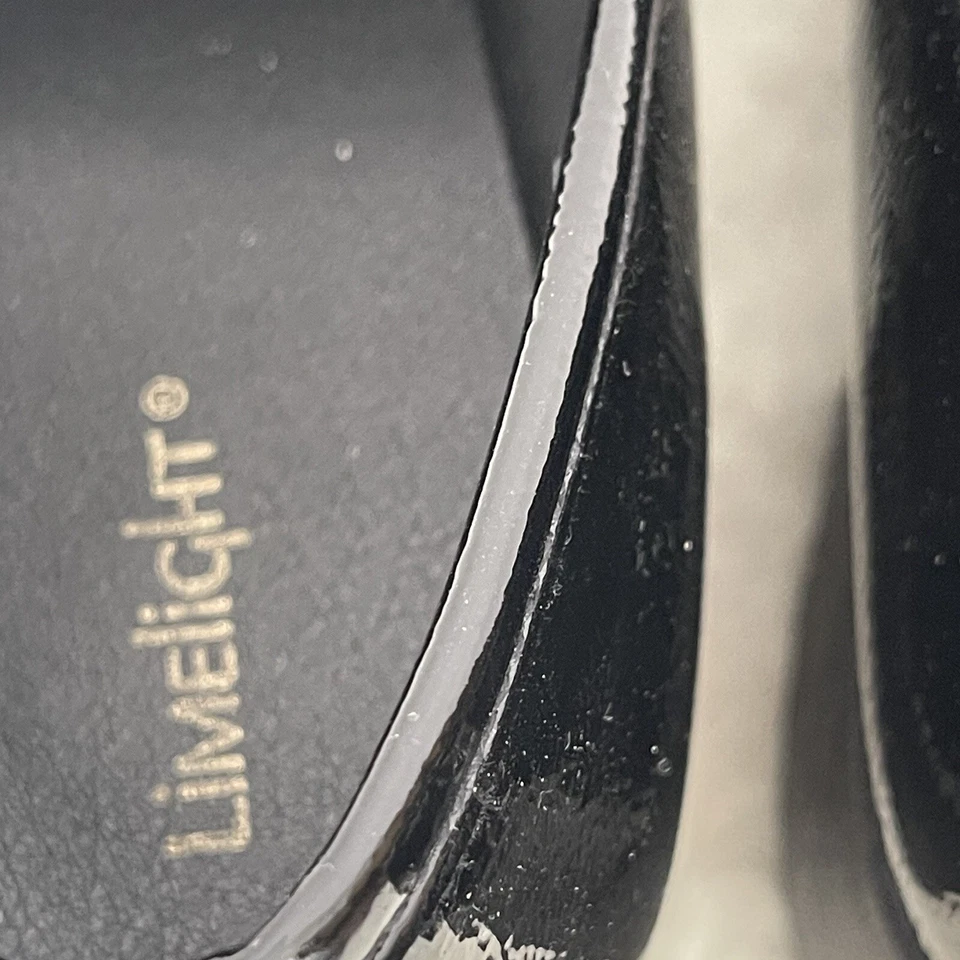 Женские Limelight «Adrianna» туфли размер 11 черный Y2K ретро коренастый подошва мокасины - Изображение 4 из 4