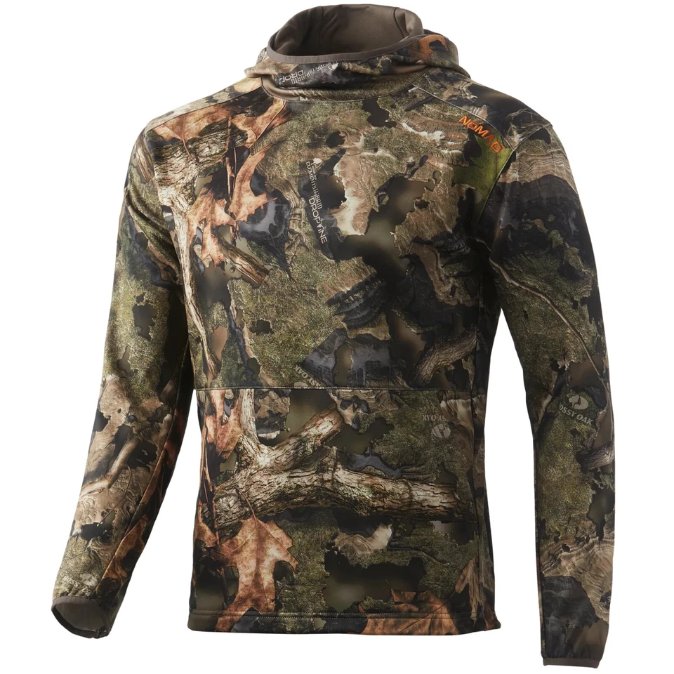 $65 NOMAD YOUTH UTILITY CAMO HOODIE | MOSSY OAK DROPTINE | Youth Medium - Image 2 of 4
