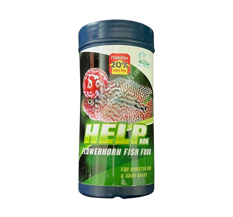FLOWERHORN FISH FOODS - CZ AQUA - HELP KOK 100G | eBay