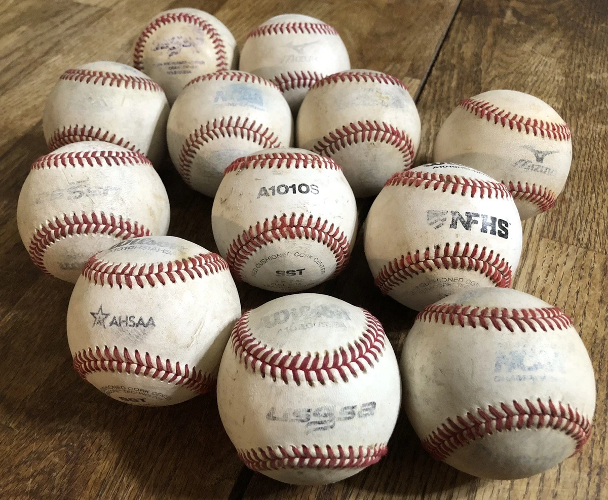 Lot De 32 Balles De Baseball MiLB Rawlings - Cuir, Pour Entraînement, Très Bon état
