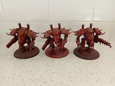 SciFi CORRUPTED KNIGHTS (3) Ghamak Magnetised 32mm HS Chaos Stalkers War Dogs 