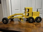 Tonka Pressed Steel Road Grader Yellow Black Construction Vehicle, all original