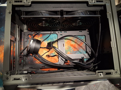 Cooler Master MasterBox NR200P MAX Small Form Factor Case with fans