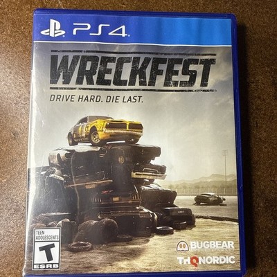 WRECKFEST: Drive Hard Die Last (Sony PlayStation 4, 2019) PS4 Tested Works