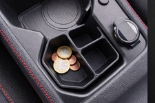 Zusatzfach VW GOLF 8 Münzfach Getränkehalter Organizer Mittelkonsole
