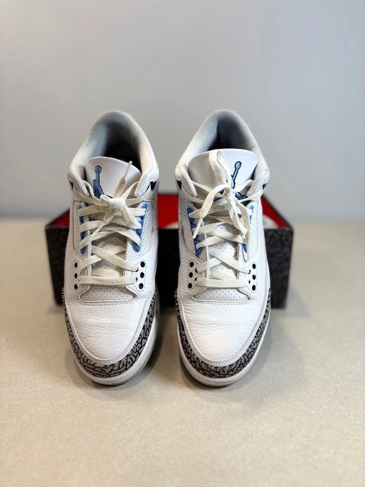 Jordan 3 Retro Mid UNC CT8532-104 Size 10.5 Box/No Lid - Image 3 of 4