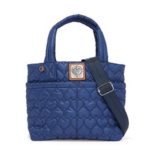 Brighton Heart to Heart Kamille Crossbody Quilted Bag Blue MSRP 310 NWT