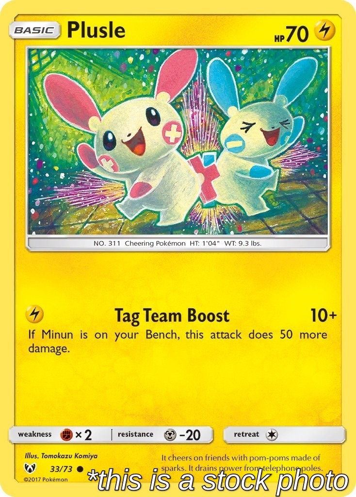 Plusle - 33/73 - Shining Legends - NM
